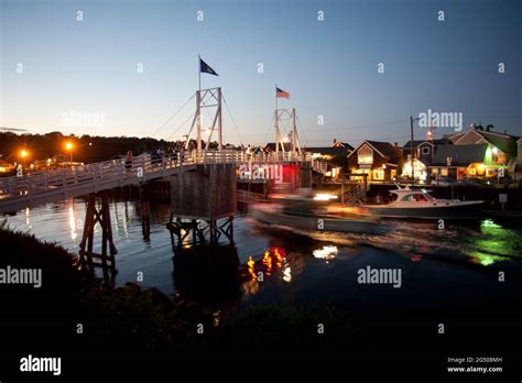 Perkins Cove Ogunquit Maine Usa Stock Photo Alamy