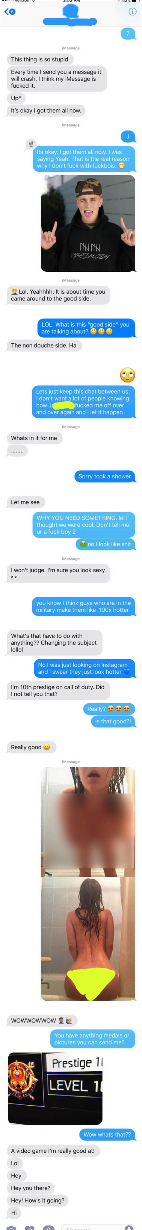 girl sends nudes after misunderstanding a call of duty reference my xxx hot girl