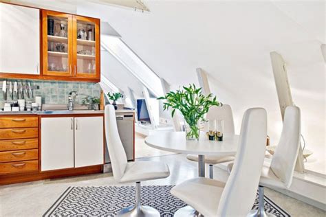 Swedish Attic Apartment Ideas Adorable Home