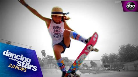 She is the youngest professional skateboarder in the world, and has also won the american tv programme dancing with the stars: Sky Brown Intro Package - YouTube