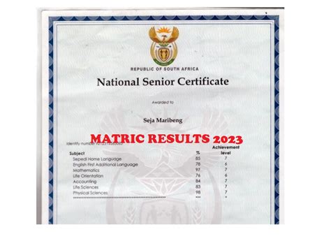 Here S How You Can Get Your Matric Results Sent To Your Phone Grade 12 Final Nsfas Grade