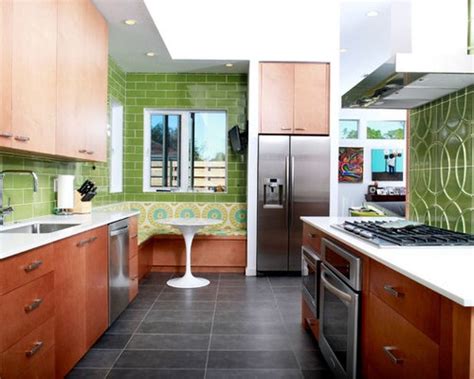 Generally, there are three flooring materials as you can see in the picture, the floor pattern is using monochromatic color by grading the colors from deep, dark grey to the faintest gray. Charcoal Gray Floor Tile | Houzz