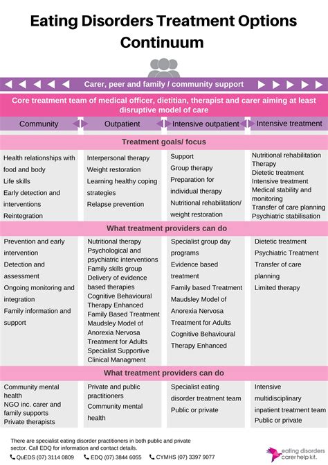 Treatment Options Eating Disorders Carers Help Kit