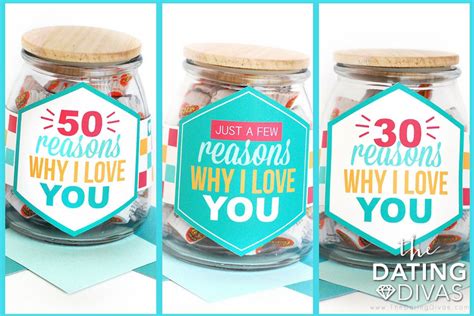 50 Reasons Why I Love You T Idea The Dating Divas