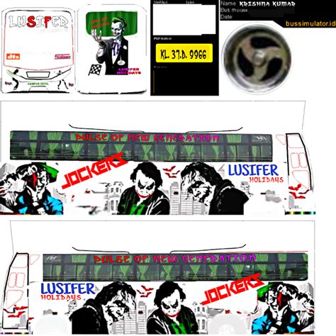 Perbedaan livery dan mod bussid. Sticker Bussid High Deck - Livery Bus Pebepe Di 2021 ...