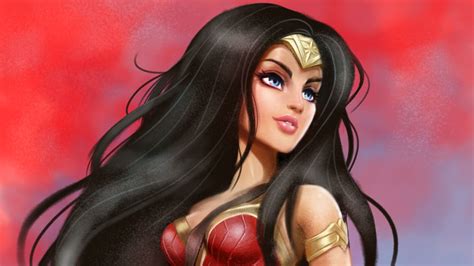 3840x2160 Black Hair Blue Eyes Woman Warrior Wonder Woman Girl