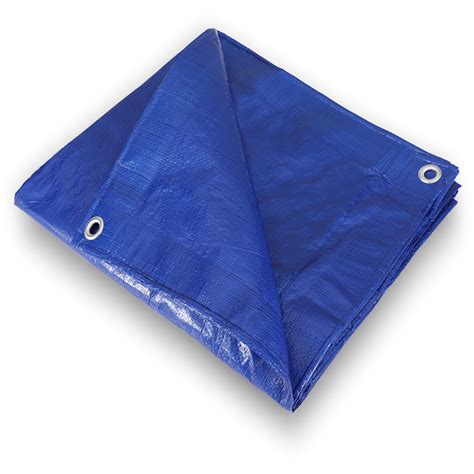 Tarp Cover Blue Waterproof Pe Tarpaulin Canopy For Tent Boat Pool