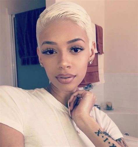Dhgate offers a large selection of pixie cut styles black hair and 26 inch. Short tapered platinum hair on black women # ...