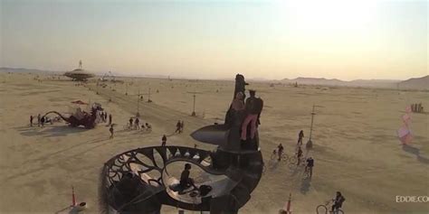 Seeing Burning Man Through A Drone Is The Best Way Short Of Being There
