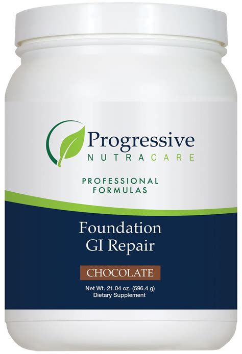 Foundation Gi Repair Chocolate Progressive Nutracare