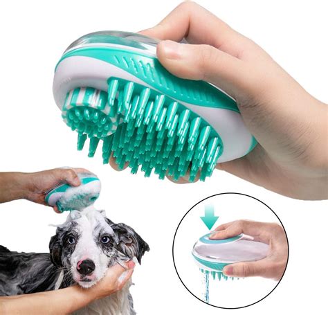 Kingtree Pet Bath Brush For Dogs Silicone Massage