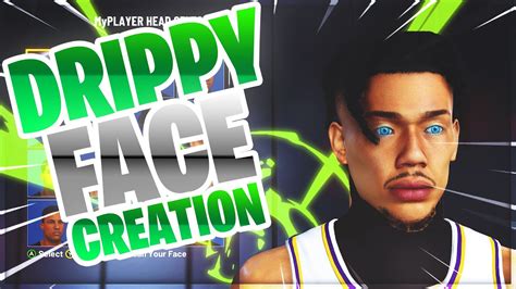 Current Gen Most Drippy Face Creation On Nba 2k22 Best Drippy Face