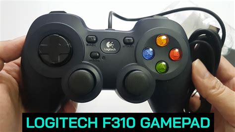 Logitech F310 Gamepad How To Unbox And Demo Pc Gameplay Youtube