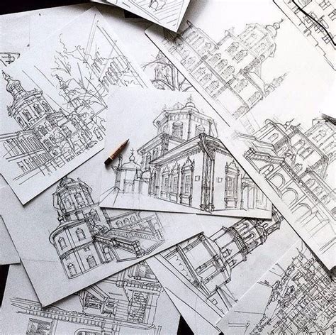 Pin By Emilia On Art Architecture Aesthetic Drawing Perspective