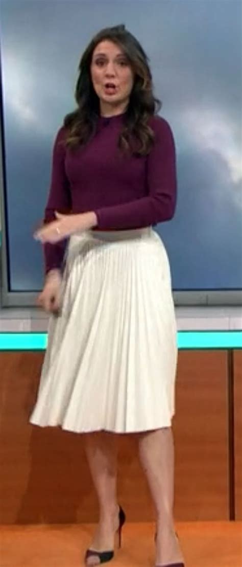 Pin By Tim Reeve On Laura Tobin Weather Girl Fashion Midi Skirt Clothes