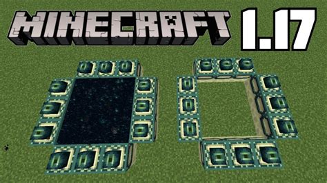 How To Build End Portal In Minecraft 117 Youtube