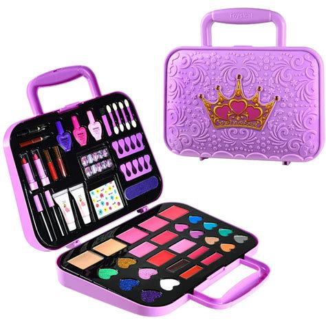 Toysical Kids Makeup Kit For Girl With Make Up Remover Real Washable