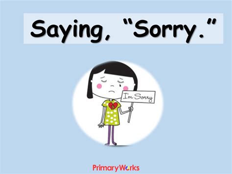 Saying Sorry Powerpoint To Download For Primary Ks1 Or Ks2 Assembly Or
