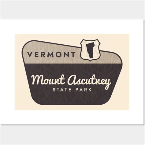 Mount Ascutney State Park Vermont Welcome Sign Mount Ascutney State