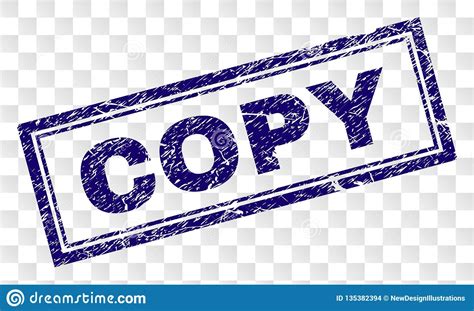 Scratched COPY Rectangle Stamp Stock Vector - Illustration of double, document: 135382394