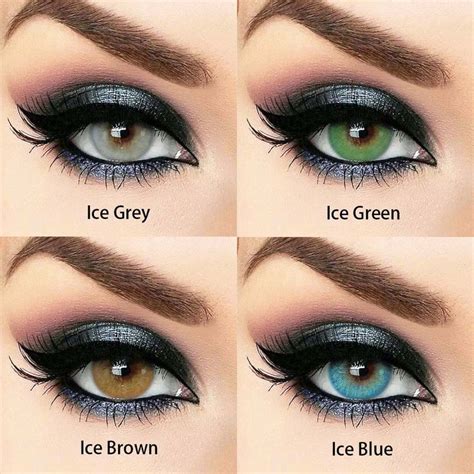 Vcee Ice Green Colored Contact Lenses Contact Lenses Colored Contact Lenses Eye Lens Colour