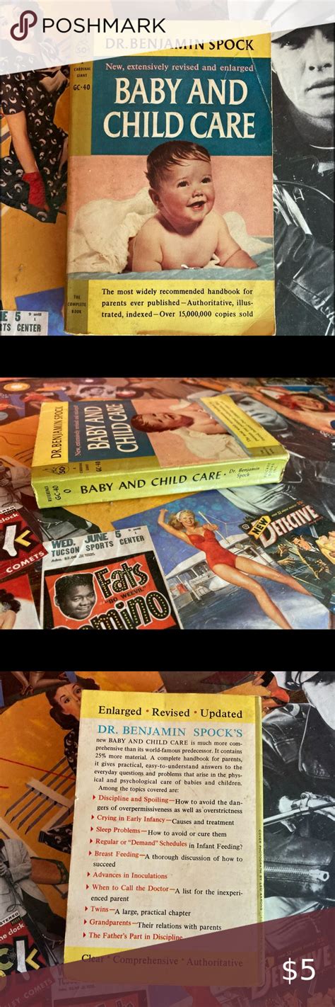 1960s Dr Spock Baby And Childcare Book Childcare Baby Childcare Center