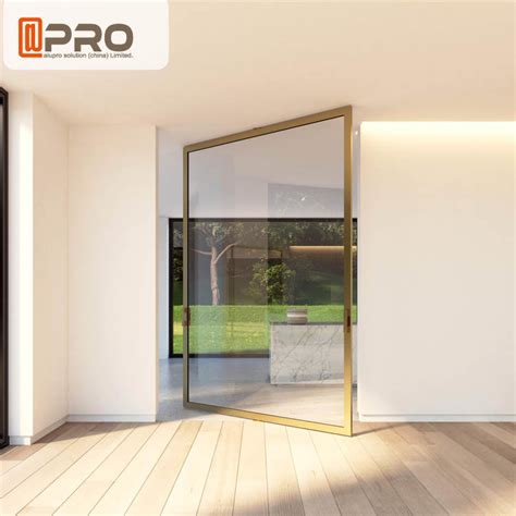 Engsel putar pivot pintu paloma pvp 501.sus 304.max 250 kg. Aluminium Isolasi Kaca Pivot Pintu Masuk Untuk Apartemen ...