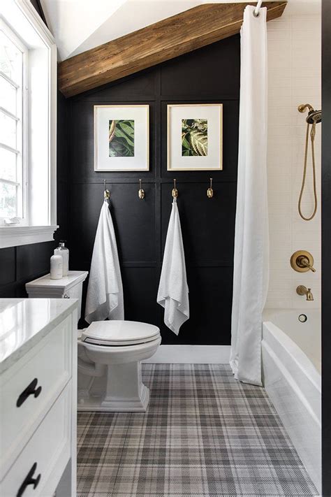 At rustic guest house, the excellent service and superior facilities make for an unforgettable stay. Guest Bathroom Reveal: Heights House | Rustic bathroom ...