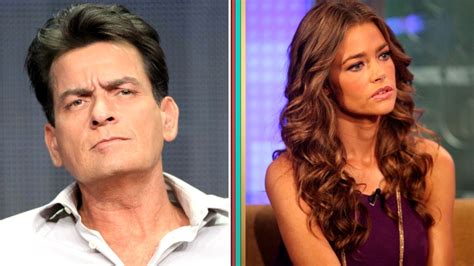 Charlie Sheen Goes On Twitter Rampage Against Ex Wife Denise Richards Entertainment Tonight