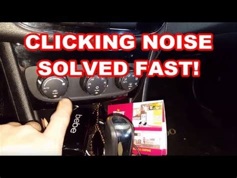 Chrysler 200 CLICKING NOISE EASY FIX 2011-2014 tapping ...