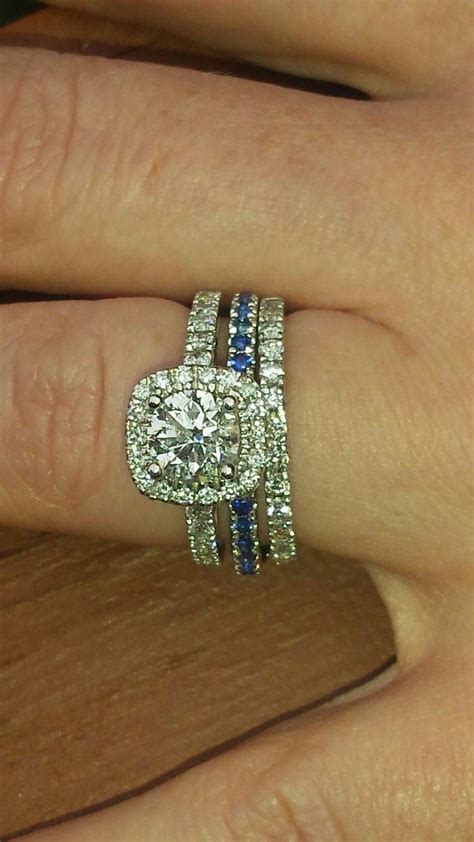 Best 25 Thin Blue Line Ring Ideas Only On Pinterest Police Wife Throughout Blue Line Wedding Bands 1 