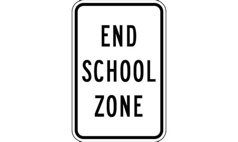 End School Zone Sign Sign 146 Barco Products