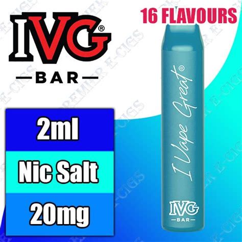 Ivg Bar Plus Disposable Premier E Cigs Wholesale