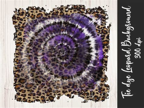 24 Tie Dye Leopard Background Png Designs And Graphics