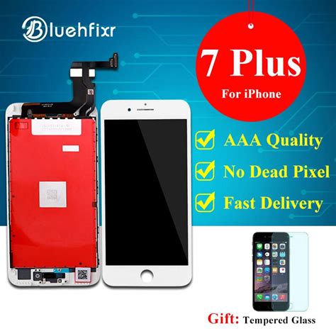 2 PCS LOT AAA Quality For IPhone 7 PLUS LCD Screen With 3D Touch Screen