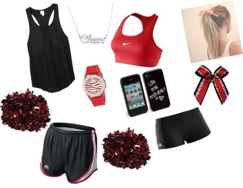 Cheer Practice By Epicswaggy Liked On Polyvore Cheer Practice Outfits