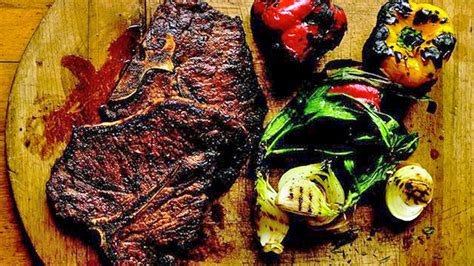 Maple And Chilibroiled T Bone Steaks Recipe