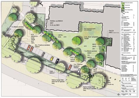Planting Plans Designs And Details Wiltshire Acla Ltd Landscape Plans
