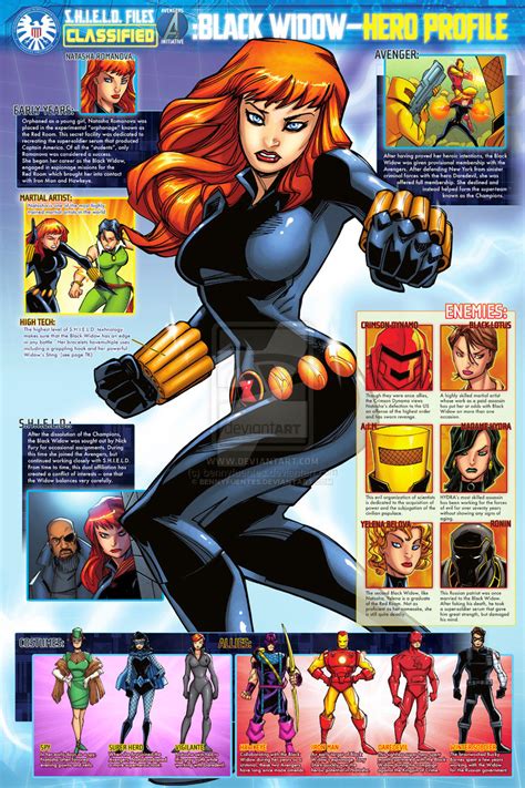 Hero Profile Black Widow By Bennyfuentes On Deviantart