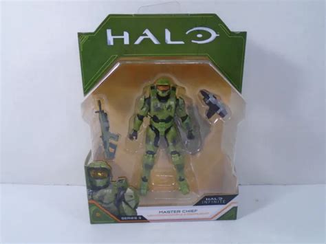 2021 Wicked Cool Toys Halo Infinite Master Chief Figure New 1124