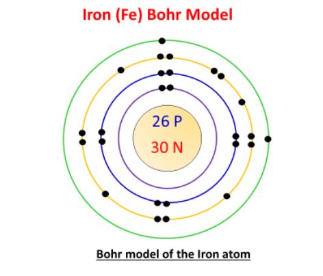 Bohr Model Of Iron Atom How To Draw Iron Fe Bohr Rutherford Diagram My Xxx Hot Girl