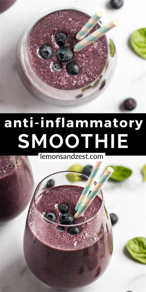 Anti Inflammatory Blueberry Smoothie Artofit