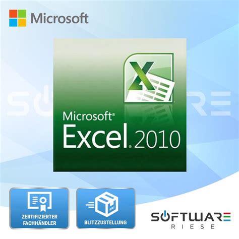 Excel 2010 ↪ Software Zu Günstigen Preisen