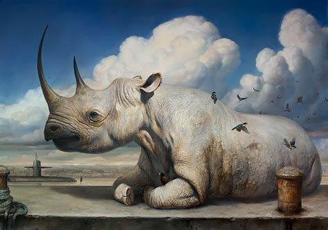 Surreal Animal Paintings By Martin Wittfooth Daily Design Inspiration