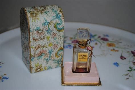 Vintage 1950s Fame De Corday Perfume In Original Box