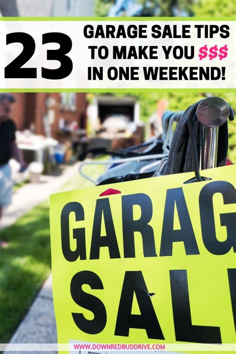 Garage Sale Tips | How to make hundreds of dollars in one weekend!