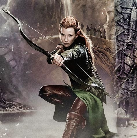 Tauriel Lord Of The Rings The Hobbit Mirkwood Elves