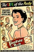 Image result for Tootsie Roll was introduced by Leo Hirshfield.