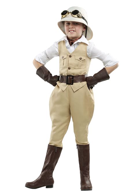Safari Hunter Costume For Boys Cosplay Costume Outlet