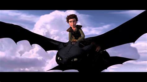 How To Train Your Dragon Toothless And Hiccup Flying